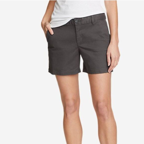 EDDIE BAUER Willit Stretch Legend Slightly Curvy Shorts Size 14 - Picture 1 of 6